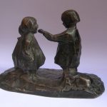 Nicola D'Antino valore scultura in bronzo
